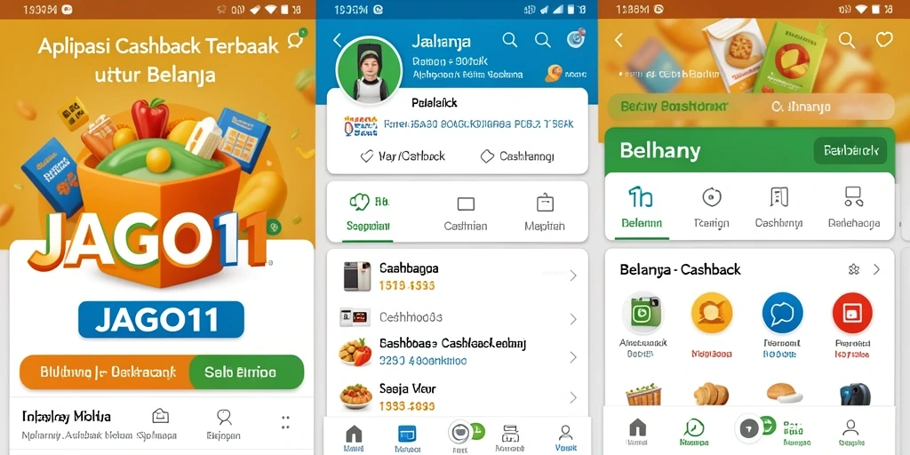 Tampilan antarmuka JAGO11 yang sederhana dan menarik untuk fungsi Cashback.
