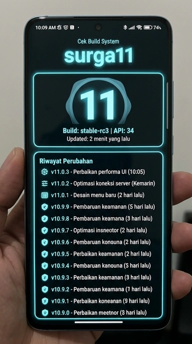 Riwayat Versi Aplikasi surga11 untuk Pengguna Android